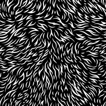 Fur pattern Stock Illustration