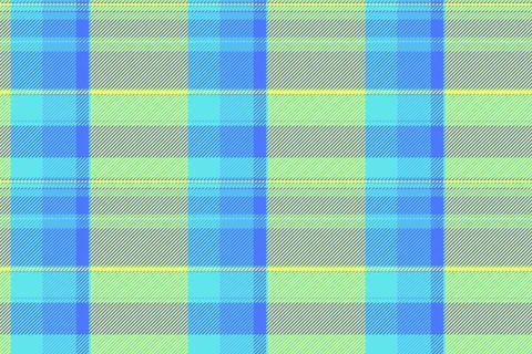Fur plaid textile texture, layout background vector seamless. Ornament tart.. Stock Illustration