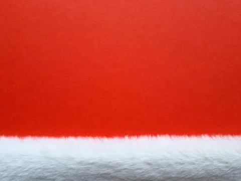 Fur on a red background Stock Photos