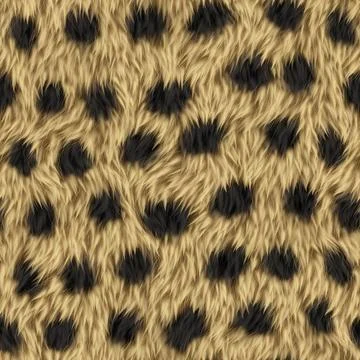 Fur vector texture. Realisyic shaggy animal skin imitation. Furry backgroun.. Illustrazione stock