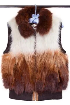 Fur vest Stock Photos