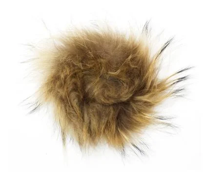 Fur on white background Stock Photos