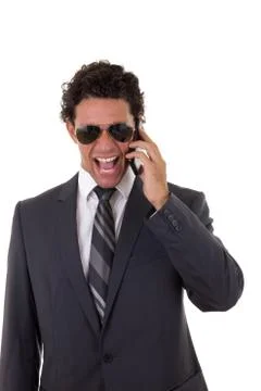 Furious businessman Stock Photos