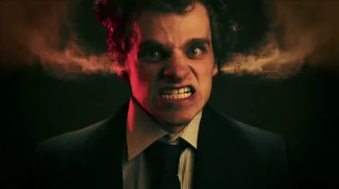 Furious Man Stock Footage 21245192