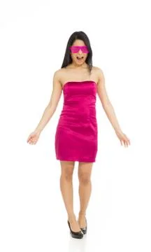 Furious model screaming Stock Photos