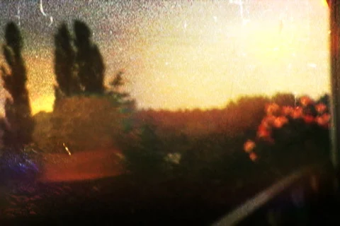 Furious Sky Looped - Vintage Super8 Film Stock Footage
