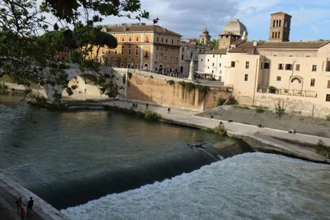 Furious Tiber Foto stock