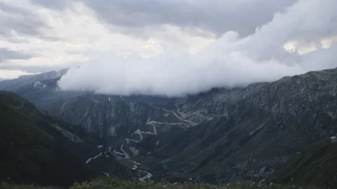 The Furka Pass Stock Footage 120018055