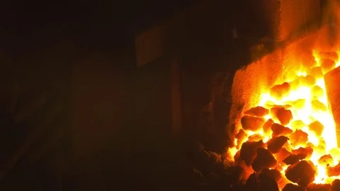 Furnace high temperature Stock Footage 72694386