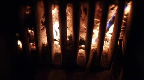 Furnace low angle view Video stock 11873284