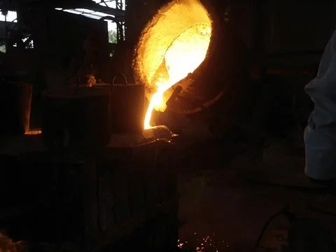 Furnace in the machine Stock Photos