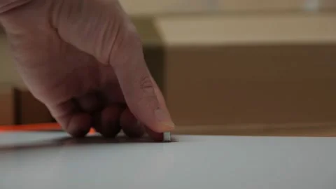 Furniture Assembly Closeup Stock Footage 144949056