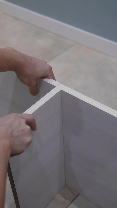 Furniture assembly techniques Stock-Footage 303385271