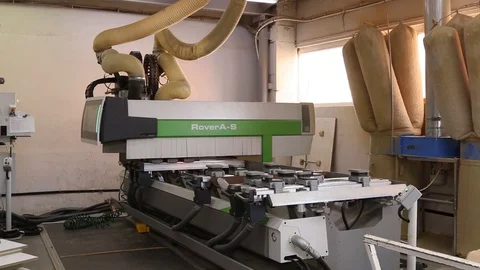 Furniture manufacturing workshop Stock Footage 108775240