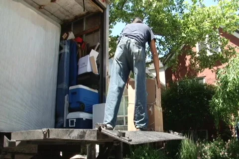 Furniture Movers 库存影片 759528