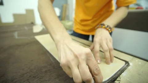 Furniture production Stock Footage 79846295