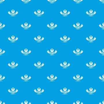 Furniture quality pattern vector seamless blue Stock Illustration