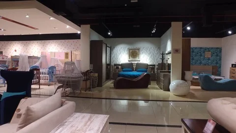 Furniture store. Stock Footage 77492908