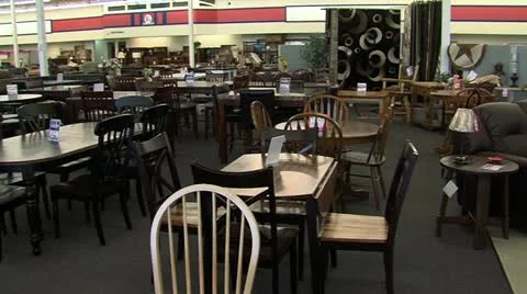 Furniture Store Pan 動画素材 21428997