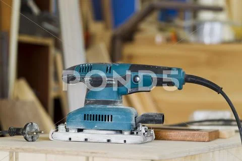 Furniture workshop, woodworking shop, interior Stock Photos