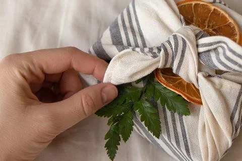 Furoshiki Gift Stock Photos