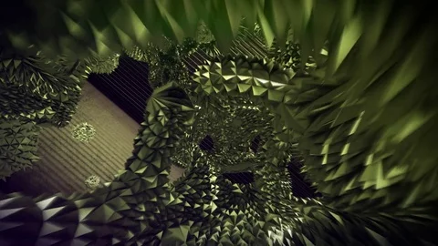 Furpoly Looping Animation Stock Footage 73641871