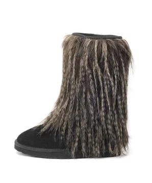 Furry boot Stock Photos
