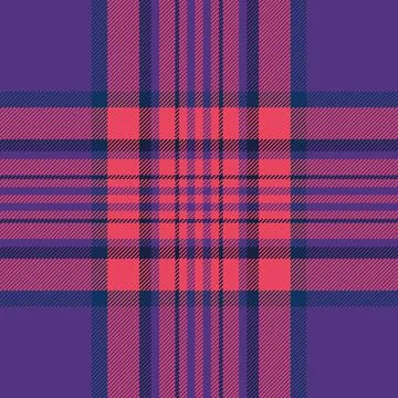 Furry check vector plaid, expensive seamless texture textile. Living room f.. Illustration