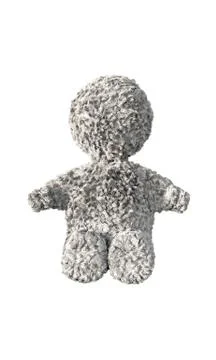 Furry doll Stock Illustration