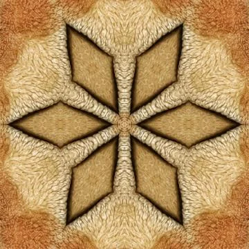 Furry pattern for winter costumes like sweater, jacket, coat fabric printing Stock-Illustration