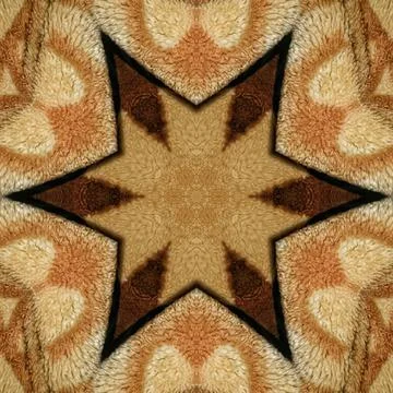 Furry pattern for winter costumes like sweater, jacket, coat fabric printing Stock-Illustration