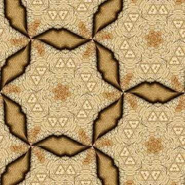 Furry pattern for winter costumes like sweater, jacket, coat fabric printing Illustrazione stock