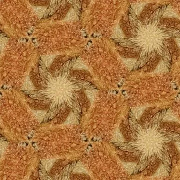 Furry pattern for winter costumes like sweater, jacket, coat fabric printing Stock-Illustration