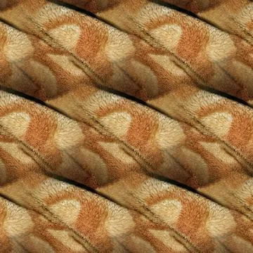 Furry pattern for winter costumes like sweater, jacket, coat fabric printing Stock-Illustration