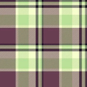 Furry plaid vector seamless, softness background fabric tartan. Famous patt.. 스톡 일러스트