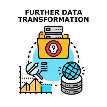 Further data transformation process optimizing business analytics 库存插图