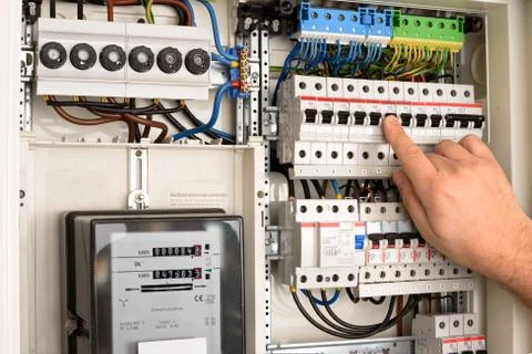 Fuse box Stock Photos