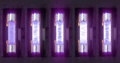 Fuse Box Purple Stock Footage 93499434