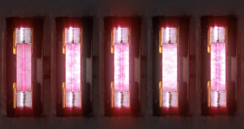Fuse Box Red Stock Footage 93499433