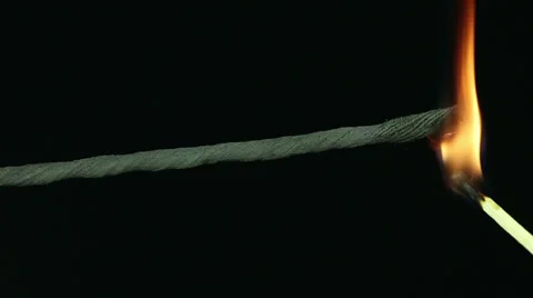 Fuse burning Video stock 33792847