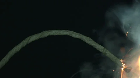 Fuse burning Stock Footage 33792864