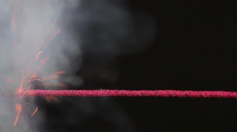Fuse burning Stock Footage 35157899