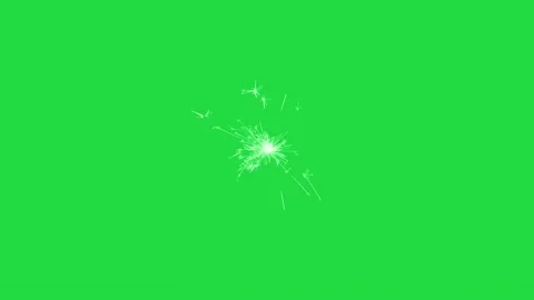 Fuse Burning Isolated on green screen. 4K motion graphics animation. Stock Footage 170101047
