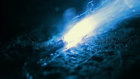 Fuse Burns Towards Camera Dramatic Closeup Stock Footage 277116429