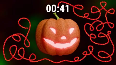 Fuse With A Duration Of Fifty 50 Seconds, Featuring A Countdown Timer. Stock-Footage 346196262