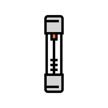 Fuse electrical engineer color icon vector illustration イラスト素材