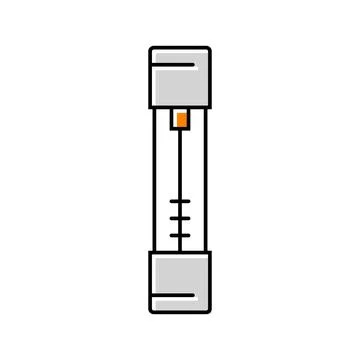 Fuse electrical engineer color icon vector illustration Stock Illustration