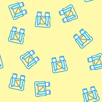 Fuse electronic component vector seamless pattern Stock Illustration