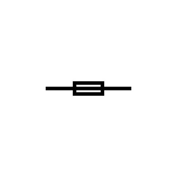 Fuse icon vector. Fuse symbol, Fuse sign Stock Illustration