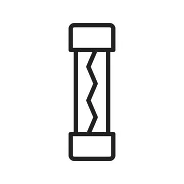 Fuse icon vector image. Suitable for mobile apps, web apps and print media. Stock Illustration